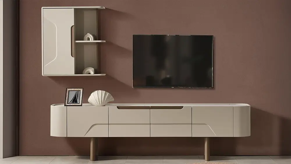 tv komoda sa vratima i fiokama