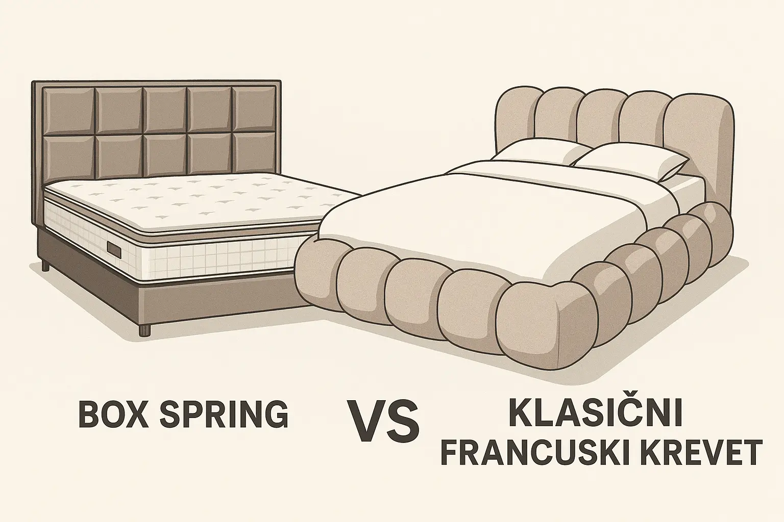 boxspring ili francuski krevet