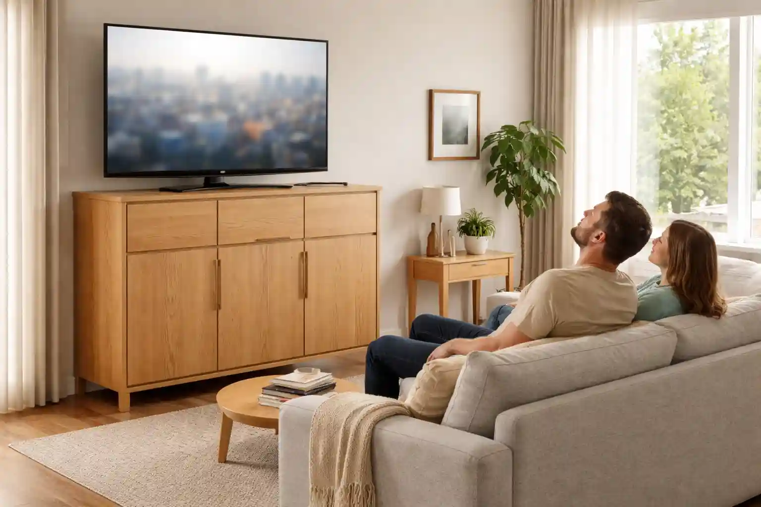 previsoka tv komoda kao izvor nepravilnog gledanja televizora